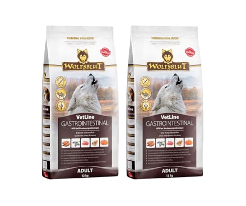 Wolfsblut Vetline | Hundefutter | Sparbundle | Sparpaket (2 x 12kg, Gastrointestinal) von Warnick´s Tierfutterservice