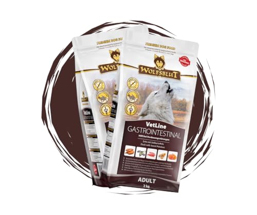 Wolfsblut Vetline | Hundefutter | Sparbundle | Sparpaket (2 x 2kg, Gastrointestinal) von Warnick´s Tierfutterservice