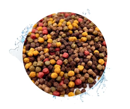 Warnicks Tierfutterservice Koifutter 8-Sorten-Mix, 15Kg in 3mm von Warnick´s Tierfutterservice