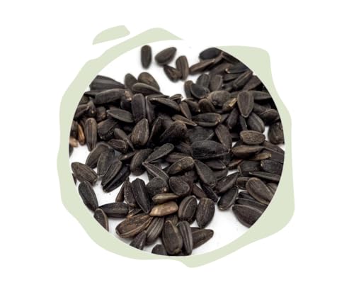 Sonnenblumenkerne schwarz 5-20 Liter HK Deutschland Vogelfutter Wildvogelfutter (1 Liter) von Warnick´s Tierfutterservice