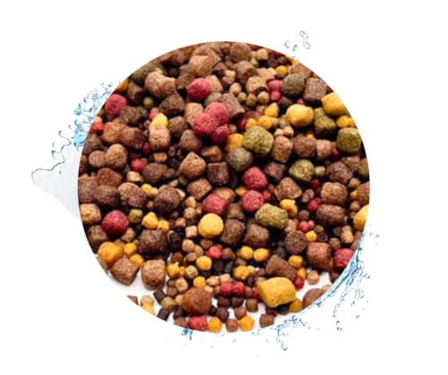 Koifutter 3-6mm Spezialfutter 5-Sorten-Mix 10Liter von Warnick´s Tierfutterservice