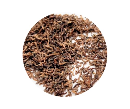 Warnick´s Tierfutterservice - Naturhäppchen - Mückenlarven FD getrocknet – Proteinreiches Naturfutter für Zierfische, Koi & Wasserschildkröten – Bloodworms – ohne Zusätze – schwimmfähig – 1.000 ml von Warnick´s Tierfutterservice