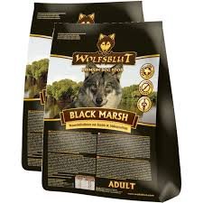 Warnicks Tierfutterservice Wolfsblut Black Marsh mit Wasserbüffelfleisch und Kürbis SPARPACK 2x2 Kg von Warnicks Tierfutterservice