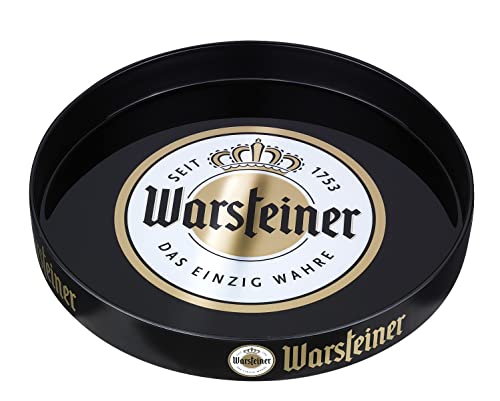 WARSTEINER Serviertablett schwarz hoch Ø32 cm von Warsteiner