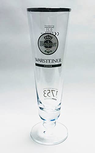 Warsteiner 0,2l Glas/Herb/Bierglas/Biergläser/Gläser/Bier/Silberrand/Bar/Gastro/Sammler von Warsteiner