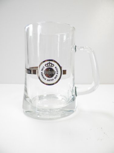 Warsteiner German Beer Mug Glass 0.5L by Warsteiner von Warsteiner