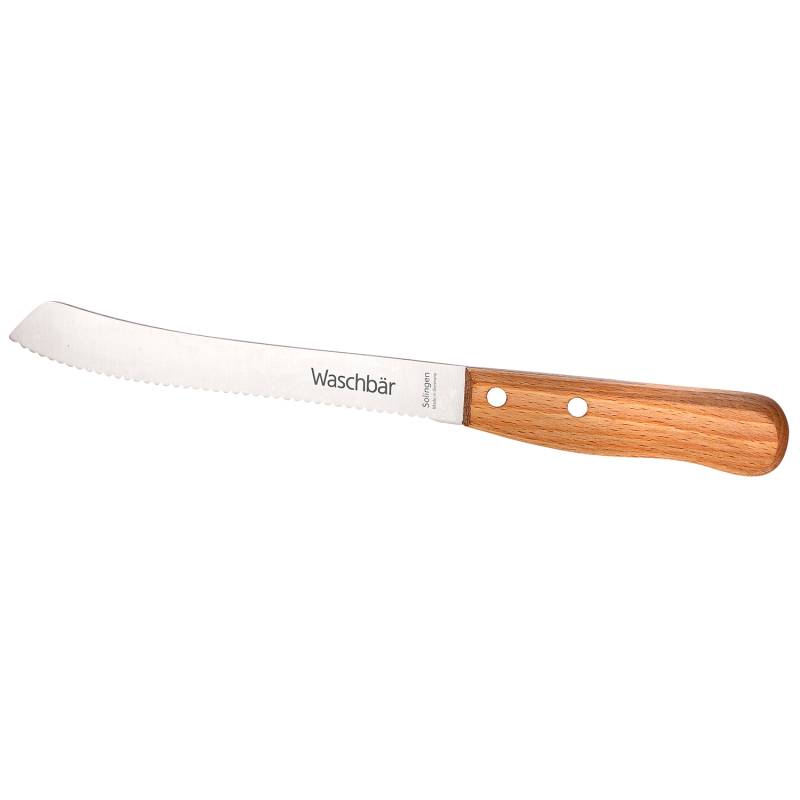 Brotmesser mit Wellenschliff von Waschbär