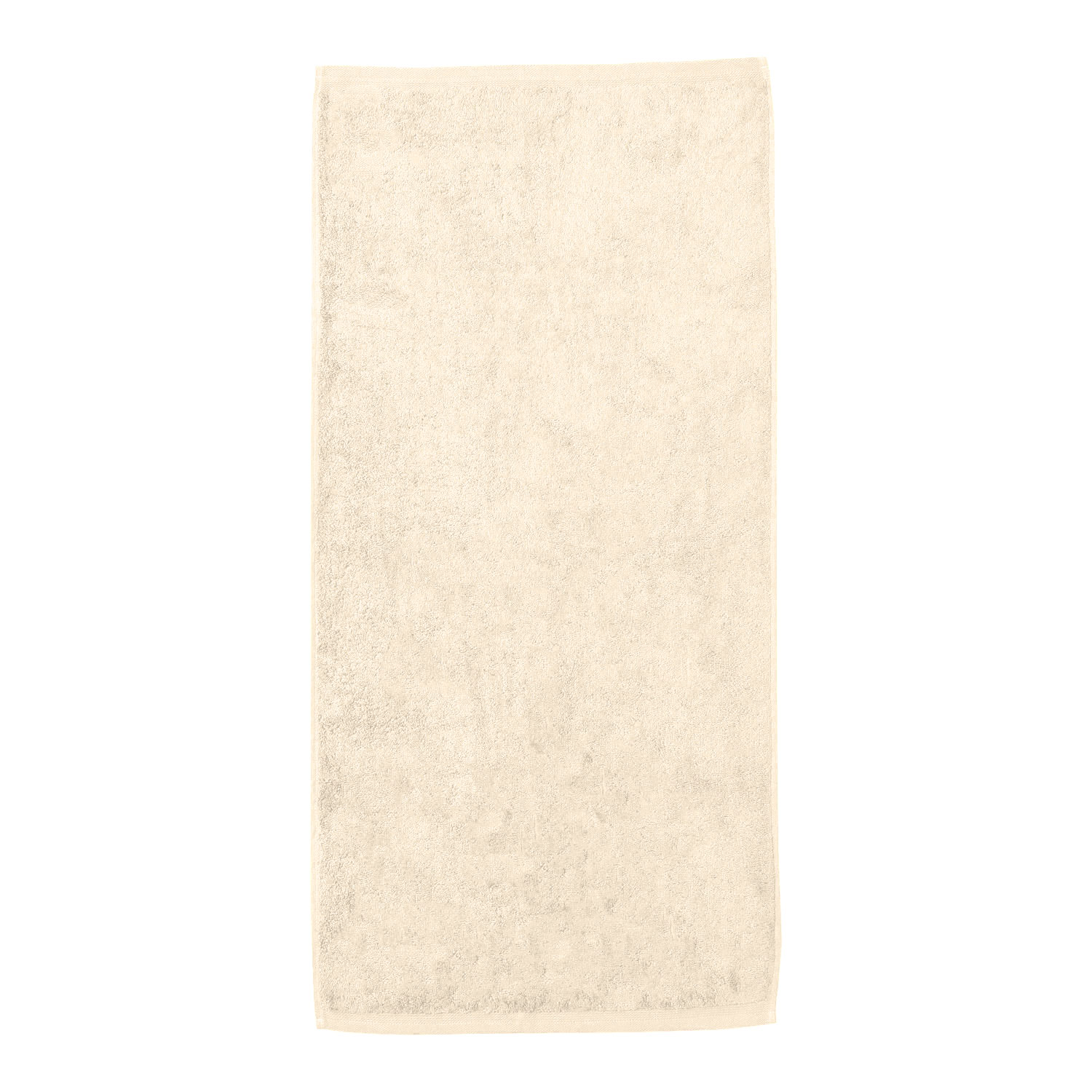 Frottier-Handtuch aus reiner Bio-Baumwolle, naturbelassen 100 x 180 cm von Waschbär