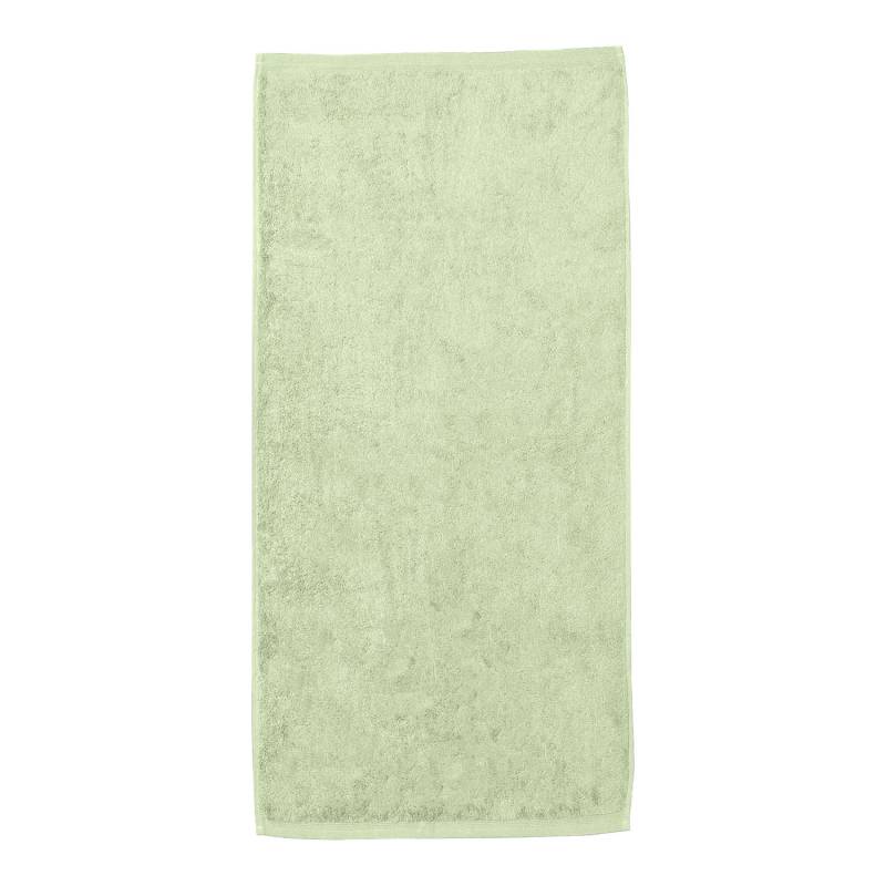 Frottier-Handtuch aus reiner Bio-Baumwolle, silberpappel 67 x 140 cm von Waschbär