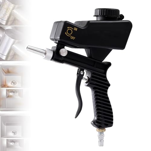 Wasd3Pods Anti-Rost-Sandstrahler, Rost-Strahlgerät, Farbentfernungswerkzeug, Tragbarer Sandstrahler, Strahlmittel Bis Zu 150 Psi, Zum Entfernen Von Farbe, Oberflächen,Black Wasd3Pods Anti-Rost-Sandstrahler, Rost-Strahlgerät, Farbentfernungswerkzeug, Tragbarer Sandstrahler, Strahlmittel Bis Zu 150 Psi, Zum Entfernen Von Farbe, Oberflächen,Black von Wasd3Pods
