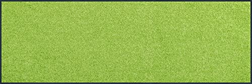 wash+dry Fußmatte, Apple Green 60x180 cm, innen und außen, waschbar von Wash+Dry