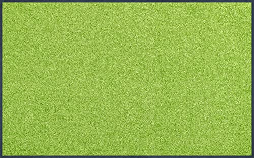 wash+dry Fußmatte, Apple Green 75x120 cm, innen und außen, waschbar von Wash+Dry