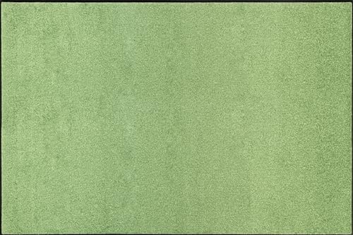 wash+dry Fußmatte, Lime Lagoon 120x180cm, innen, waschbar, grün von Wash+Dry