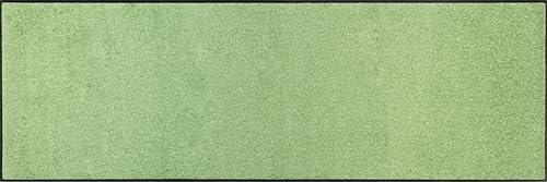 wash+dry Fußmatte, Lime Lagoon 60x180cm, innen, waschbar, grün von Wash+Dry