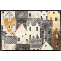 wash+dry by Kleen-Tex Fußmatte "Urban Blocks", rechteckig, 7 mm Höhe, waschbar und trocknergeeignet von Wash+dry By Kleen-Tex