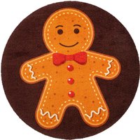 wash+dry by Kleen-Tex Teppich "Gingerbread Man", rechteckig von Wash+dry By Kleen-Tex