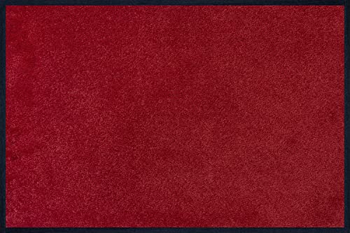 wash+dry Fußmatte, Regal Red 40x60 cm, innen und außen, waschbar von Wash+Dry