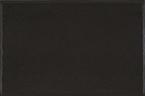 wash+Dry Fußmatte, Raven Black 75x120 cm, innen und außen, waschbar von Wash+Dry