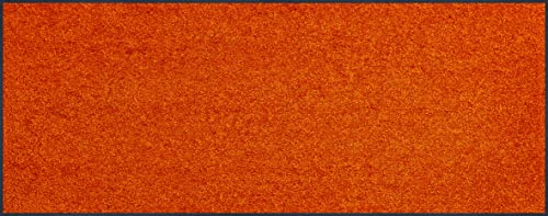 wash+dry Fußmatte, Burnt Orange 75x190 cm, innen und außen, waschbar von Wash+Dry