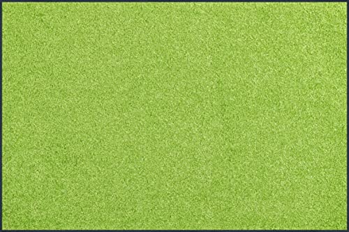 wash+dry Fußmatte, Apple Green 120x180 cm, innen und außen, waschbar von Wash+Dry