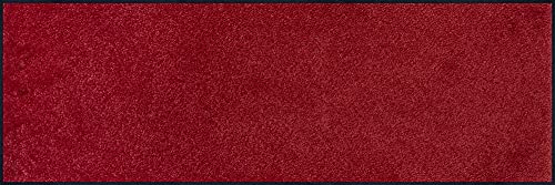 wash+dry Fußmatte, Regal Red 60x180 cm, innen und außen, waschbar von Wash+Dry
