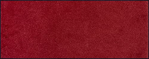 wash+dry Fußmatte, Regal Red 75x190 cm, innen und außen, waschbar von Wash+Dry