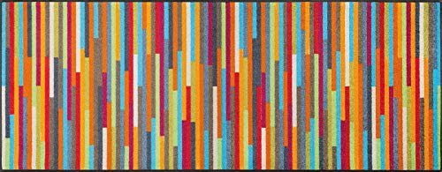 wash+dry Fußmatte, Mikado Stripes 75x190 cm, innen und außen, waschbar wash+dry Fußmatte, Mikado Stripes 75x190 cm, innen und außen, waschbar von Wash+Dry