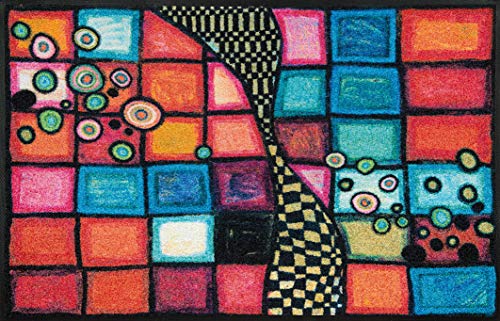 wash+dry Fußmatte, Tiger Tundra, 75x120 cm, innen und außen, waschbar von Wash+Dry