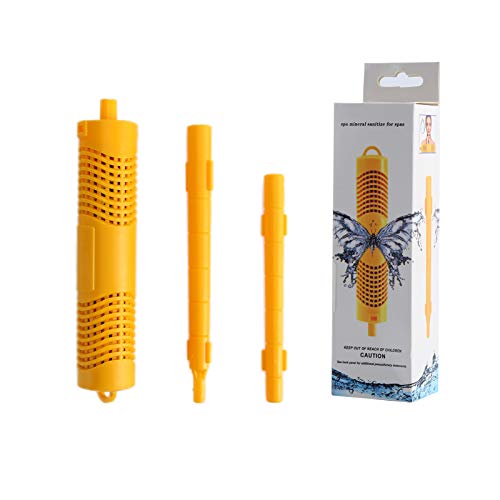 Washranp 2Pcs Pool Filter Mineral Cartridge Sanitizer Sticks Teile Für Whirlpool Spa Whirlpool Purifier Letzte Für 4 Monate Filterpatrone Zum Schwimmen von Washranp