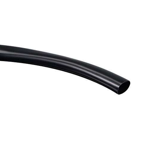 PVC-Rohr, schwarzes PVC-Rohr, Kabelbaumschlauch, 1/4 Zoll (6 mm) Innendurchmesser, 3 m lange Hülse for Schutz von Drahtummantelungen (Color : Black, Size : 15mm) von WasiQghs