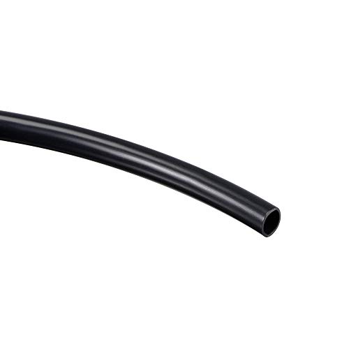 PVC-Rohr, schwarzes PVC-Rohr, Kabelbaumschlauch, 1/4 Zoll (6 mm) Innendurchmesser, 3 m lange Hülse for Schutz von Drahtummantelungen (Color : Black, Size : 4.5mm) von WasiQghs