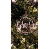 Herr Der Ringe Laser Gravierte Verzierung 3.5x3.5 Herr Der Ringe Laser Gravierte Verzierung 3.5x3.5 von WaspEngravings