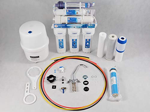 9 Stufen Umkehrosmose Anlage Wasserfilter Germany Membran USA 75 GPD NSF 9 Stufen Umkehrosmose Anlage Wasserfilter Germany Membran USA 75 GPD NSF von Wassefilter Germany