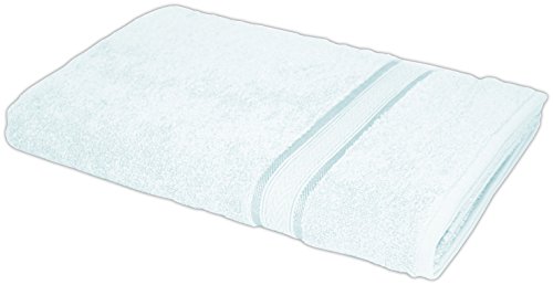 10x Walkfrottier Handtücher Badetuch Duschtuch 140 x 70 cm 400 g/m² (weiss) von Wasserbetten1a