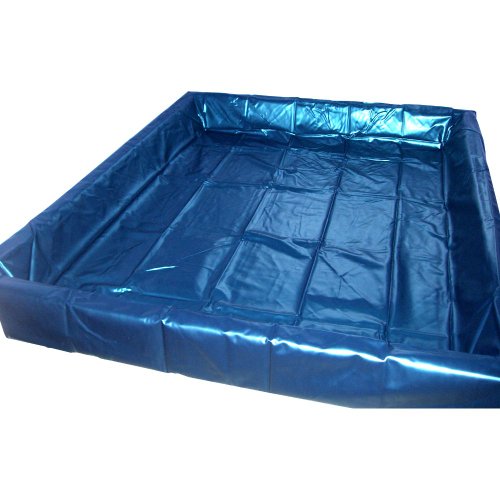 Wasserbetten1a Sicherheitsliner Softside 140 x 200 cm, Polypropylen (PP), Blau, Einfarbig von Wasserbetten1a