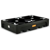 CEMO Auffangwanne aus PE für 2x IBC, mit Stützkreuz CEMO Auffangwanne aus PE für 2x IBC, mit Stützkreuz von CEMO