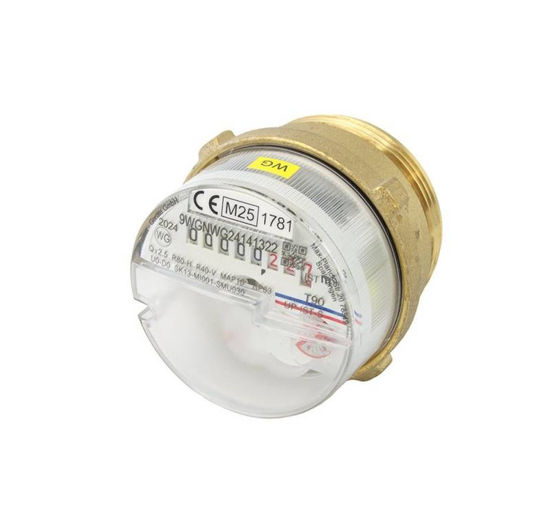 Wassergeräte Kaltwasserzähler Unterputzzähler Koax "ECO" TWO in ONE 65mm von Wassergeräte