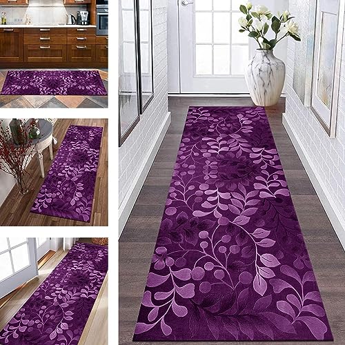 Teppich Flur Läufer Küche Lang rutschfest Küchenteppich Teppichmatten 80X150CM Küchenläufer Rosa Blumen Korridor Teppichläufer Waschbar Meterware Flurläufer Wohnzimmer Schlafzimmer Breite 40-120cm Teppich Flur Läufer Küche Lang rutschfest Küchenteppich Teppichmatten 80X150CM Küchenläufer Rosa Blumen Korridor Teppichläufer Waschbar Meterware Flurläufer Wohnzimmer Schlafzimmer Breite 40-120cm von Wassly