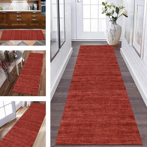 Teppich Läufer Flur Küchenteppich rutschfest Teppichmatten Küchenläufer 70X140CM Rot Abstrakt Muster Korridor Teppichläufer Waschbar Meterware Teppich Küchen Matte Wohnzimmer Schlafzimmer Esszimmer Teppich Läufer Flur Küchenteppich rutschfest Teppichmatten Küchenläufer 70X140CM Rot Abstrakt Muster Korridor Teppichläufer Waschbar Meterware Teppich Küchen Matte Wohnzimmer Schlafzimmer Esszimmer von Wassly