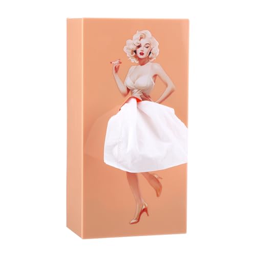 1 Stück Taschentücher Box mit Fliegendem Rock-Design, Kreative Taschentuchbox Kosmetiktücher Tissue Box mit einen Mädchen Taschentuchspender Tücherbox Spender Deko Beige 1 Stück Taschentücher Box mit Fliegendem Rock-Design, Kreative Taschentuchbox Kosmetiktücher Tissue Box mit einen Mädchen Taschentuchspender Tücherbox Spender Deko Beige von WatDenyFine