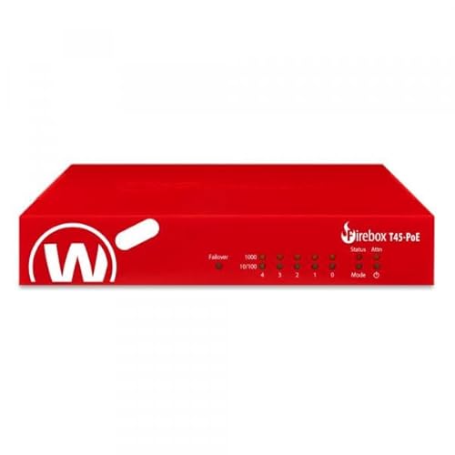 WatchGuard Firebox T45-PoE with 3-yr Total Security Suite (WGT47643-EU) neu von Watchguard