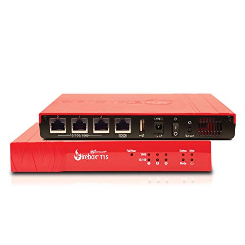WatchGuard | WGT15693-WW | Wettbewerbsfähiger Handel mit WatchGuard Firebox T15 mit 3-jähriger Gesamtsicherheits-Suite (WW) von Watchguard