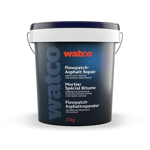 Watco Flowpatch Asphalt-Reparatur 25kg gießbar Kaltasphalt von Watco