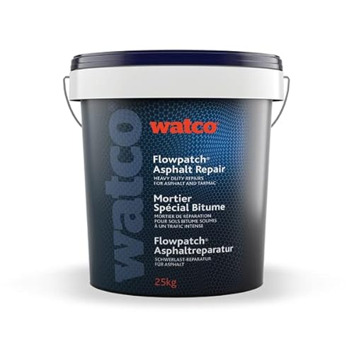 Watco Flowpatch Asphalt-Reparatur 25kg gießbar Kaltasphalt von Watco