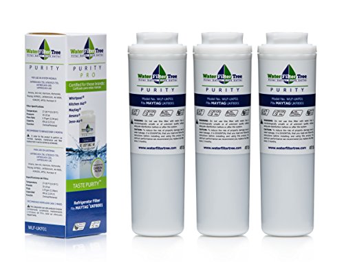 3 x wlf-ukf01 – Ersatzfilter für Maytag UKF8001 – Triple Pack von Water Filter Tree