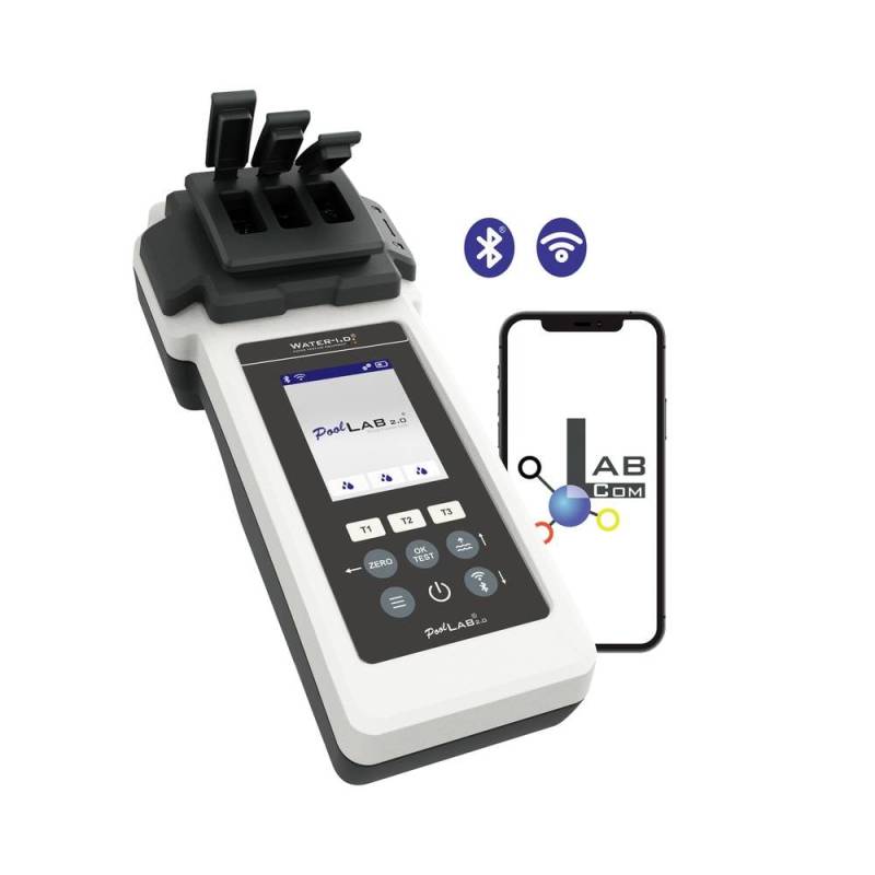 Water Id Pool Lab 2.0 Photometer Wassertester Wassertestgerät Defektware D-Ware von Water ID