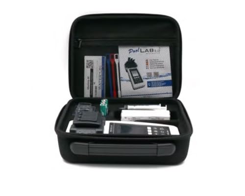 Water-ID Premium Aufbewahrungskoffer für PoolLab 2.0 Photometer - Robuster Transportkoffer mit Gepolstertem Innenraum - Optimaler Schutz für Wasseranalysegerät von Water-ID