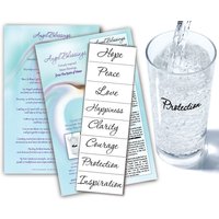 Engel Wassersegen Etiketten von WaterBlessings