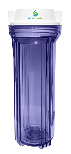 25.4cm Wasserfilter Gehäuse, Transparent Mit 0.64cm Anschlüssen von WaterFilterManLtd