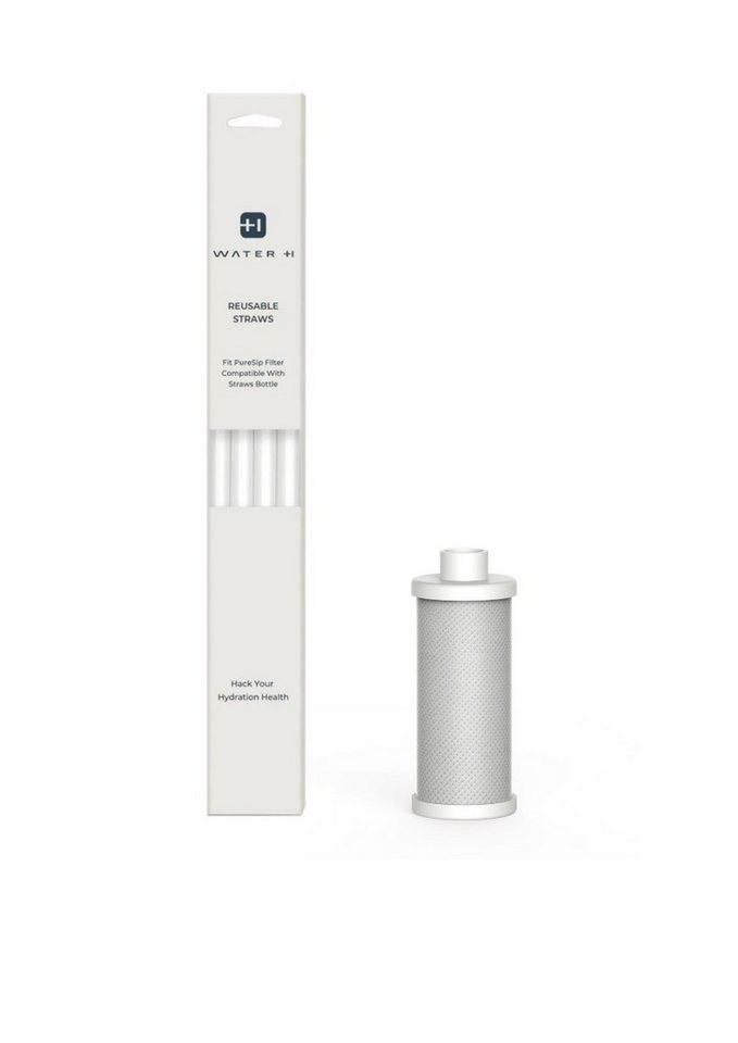 WaterH Trinkflasche, Weiß von WaterH